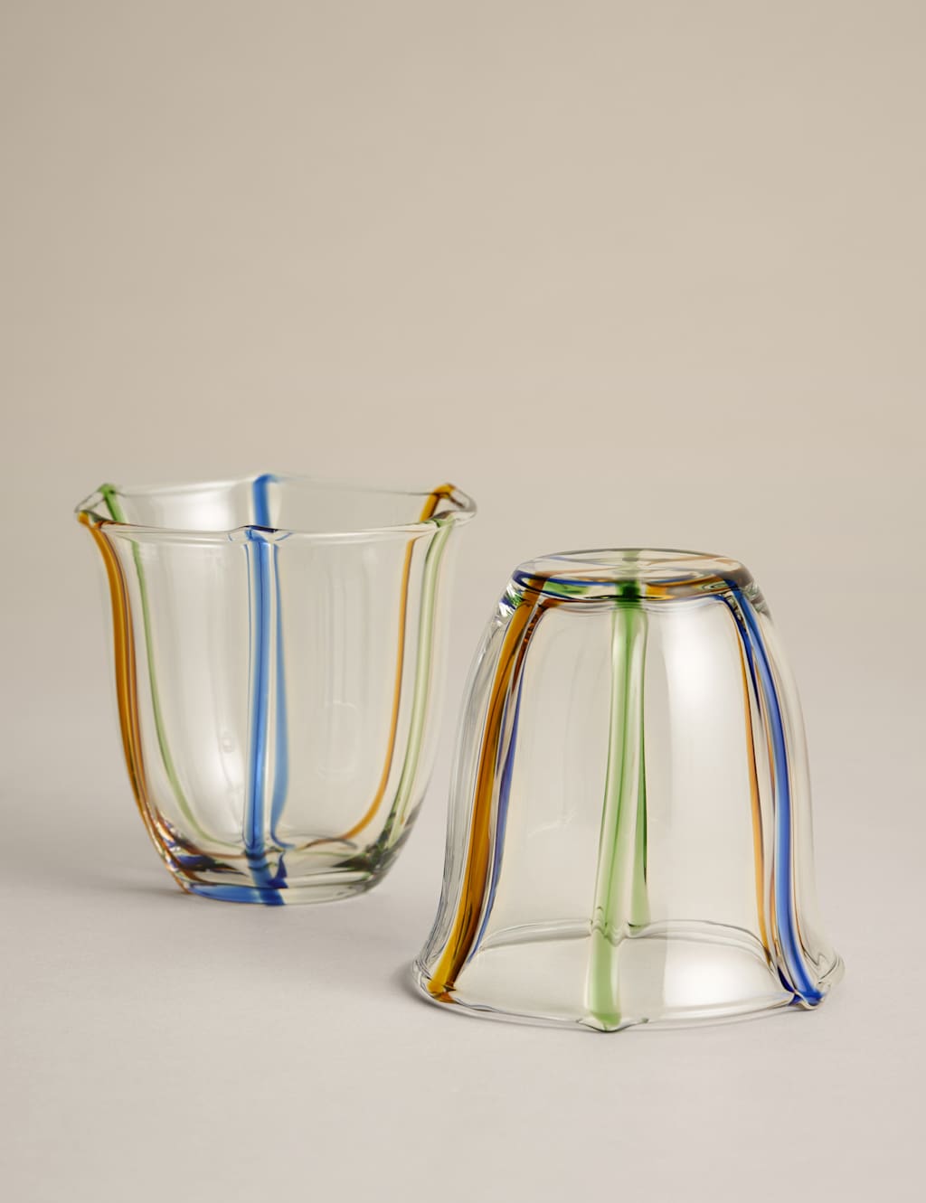 Set of 2 Colour Stripe Tumblers 2 of 7