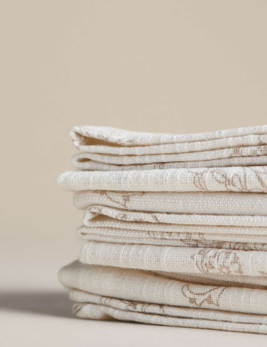 Set of 4 Pure Cotton Block Print Napkins 3 of 5