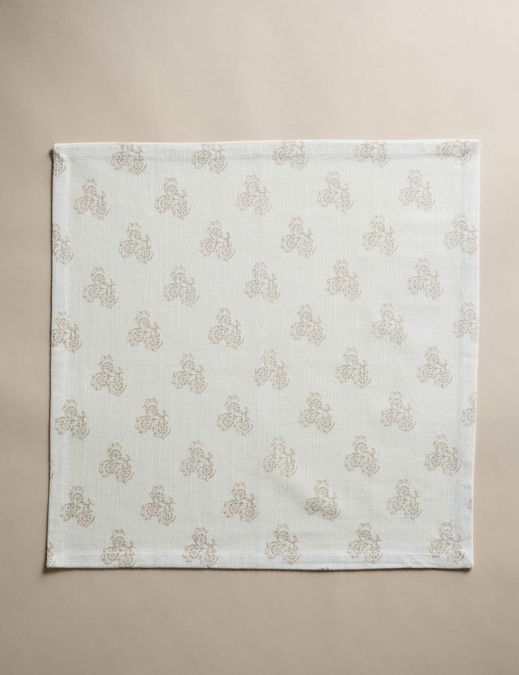 Set of 4 Pure Cotton Block Print Napkins 4 of 5
