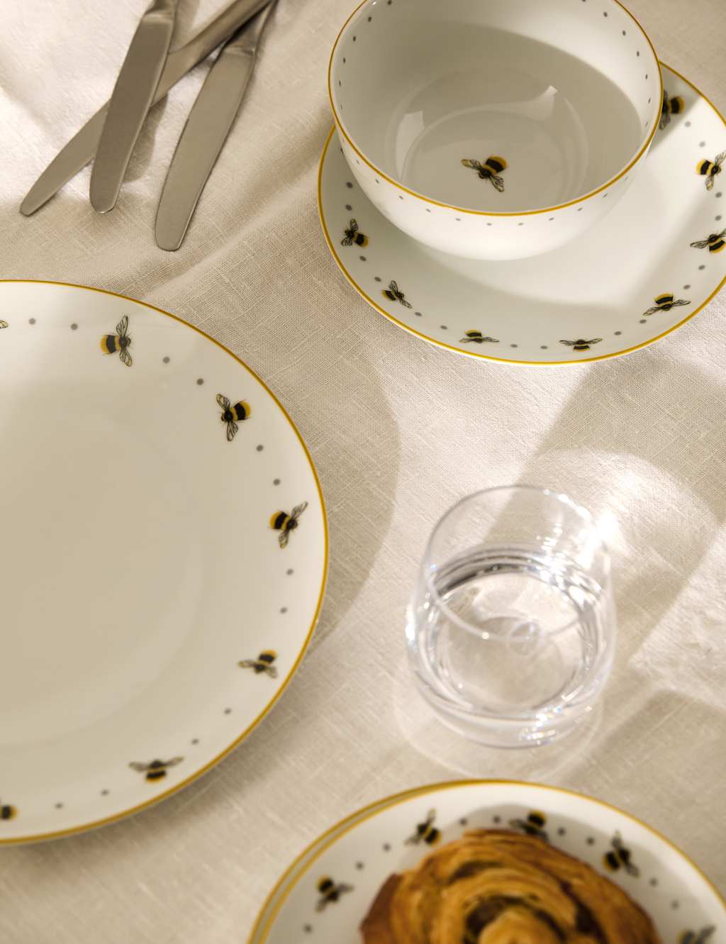 12 Piece Bee Dinner Set M S Collection M S