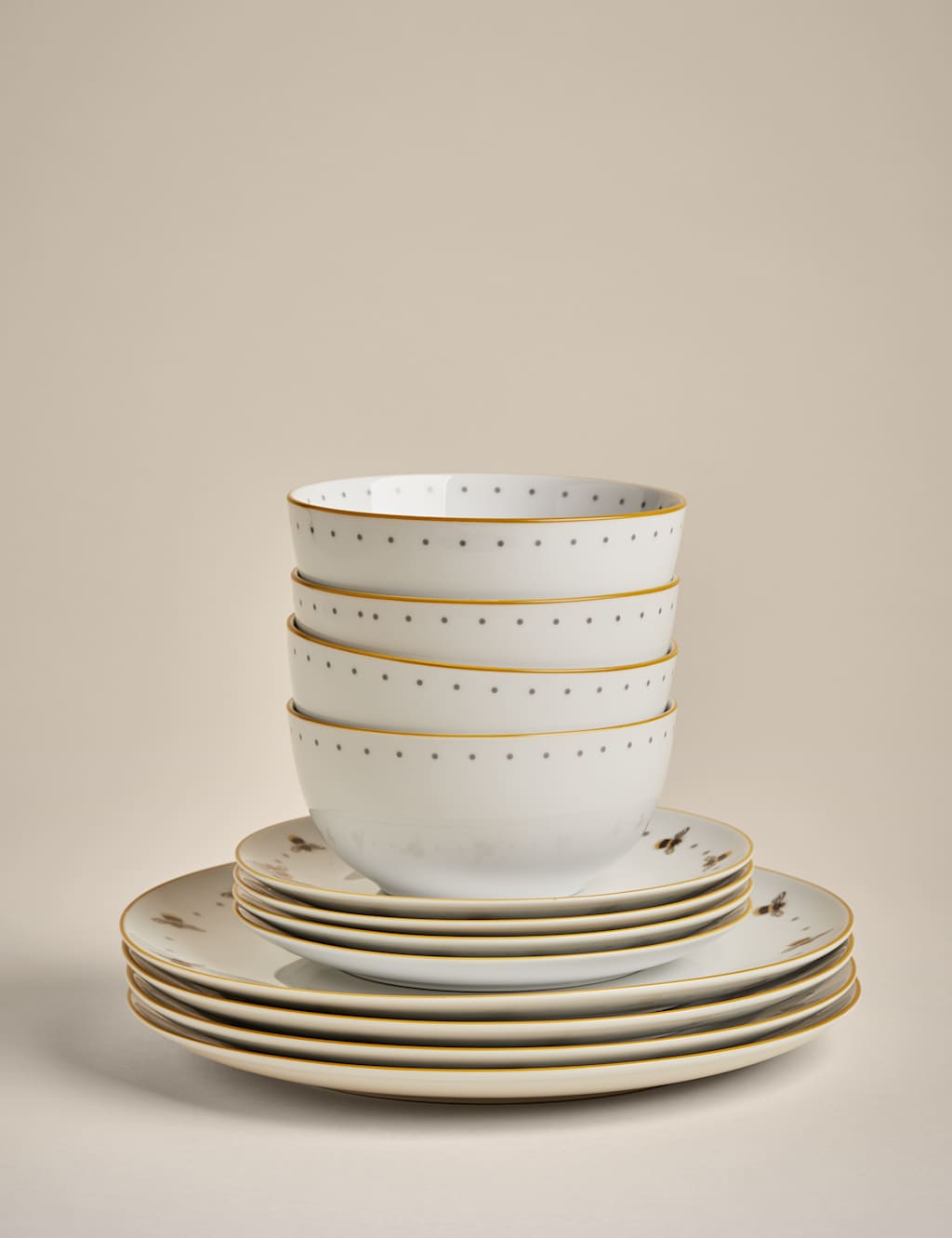 12 Piece Bee Dinner Set M S Collection M S