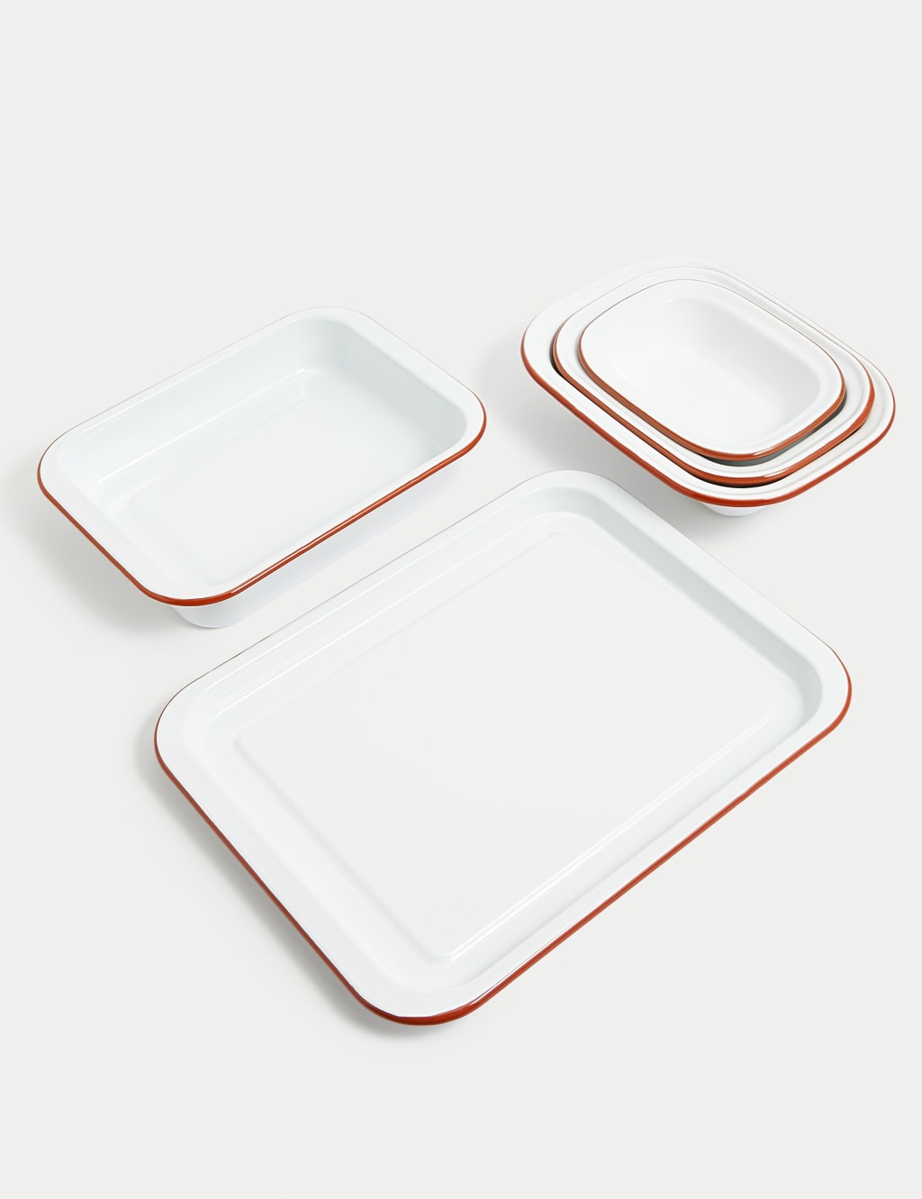 Enamel oven tray clearance