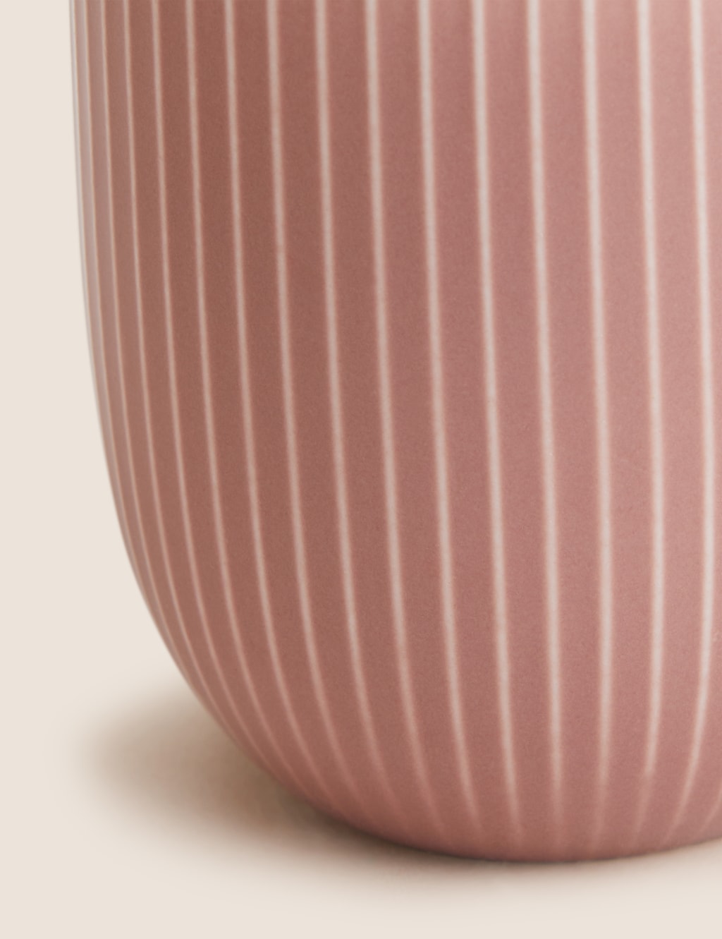 Set of 4 Ribbed Glazed Mugs 4 of 4