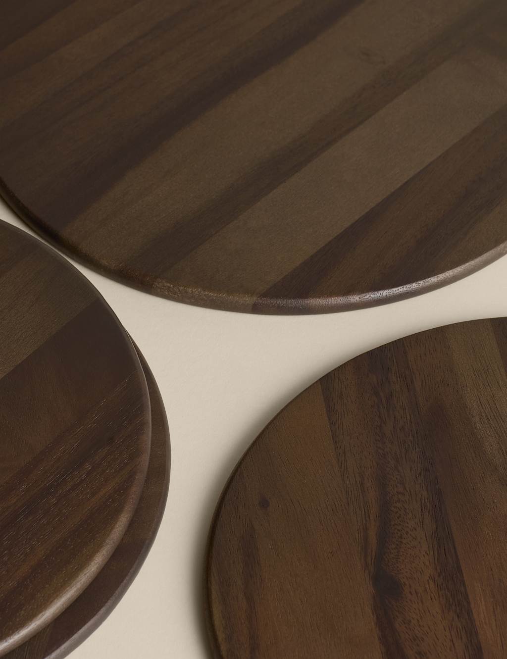 Set of 4 Wooden Placemats 3 of 4