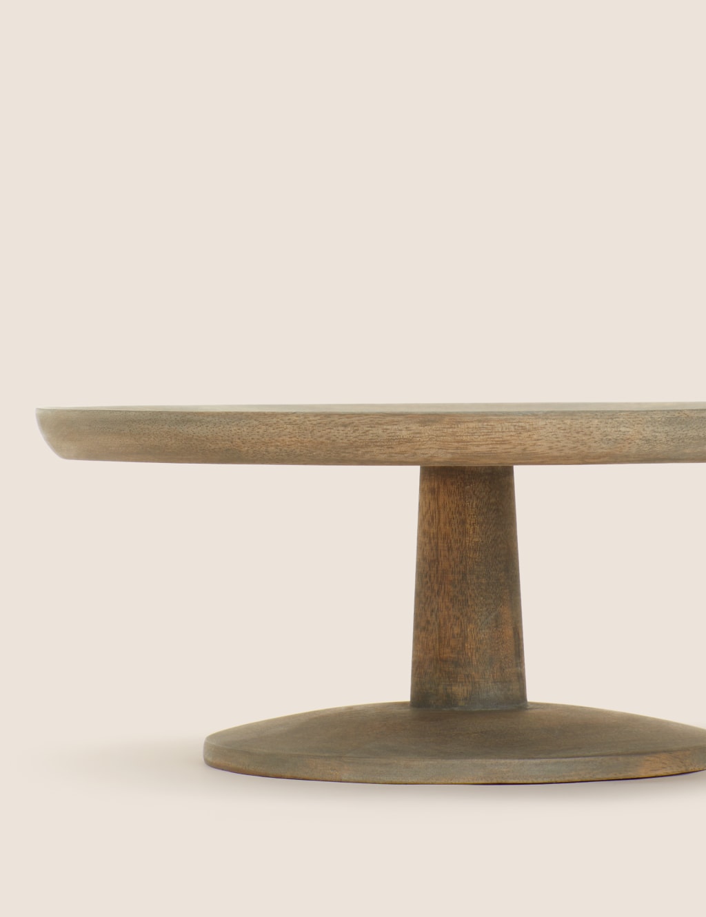 Wood cake plate on sale