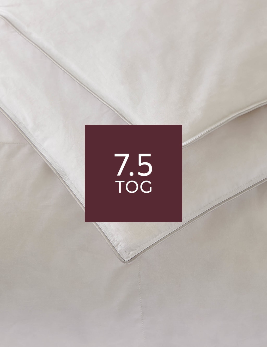 Deluxe Hungarian Goose Feather & Down 7.5 Tog Duvet 2 of 4