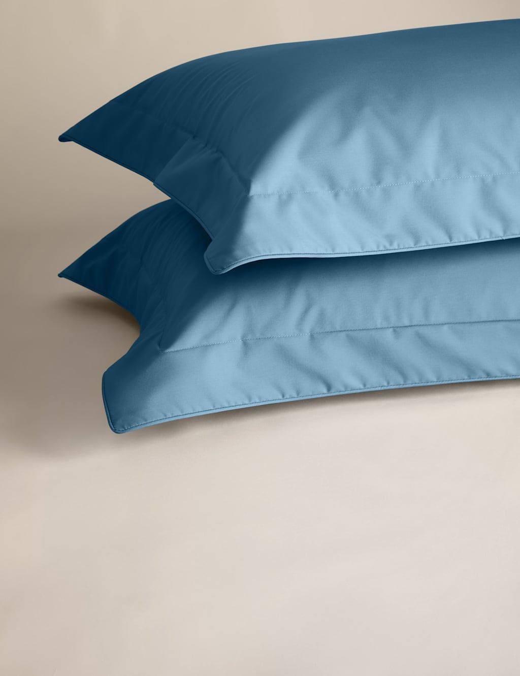 2pk Egyptian Cotton 230 Thread Count Oxford Pillowcases 2 of 4