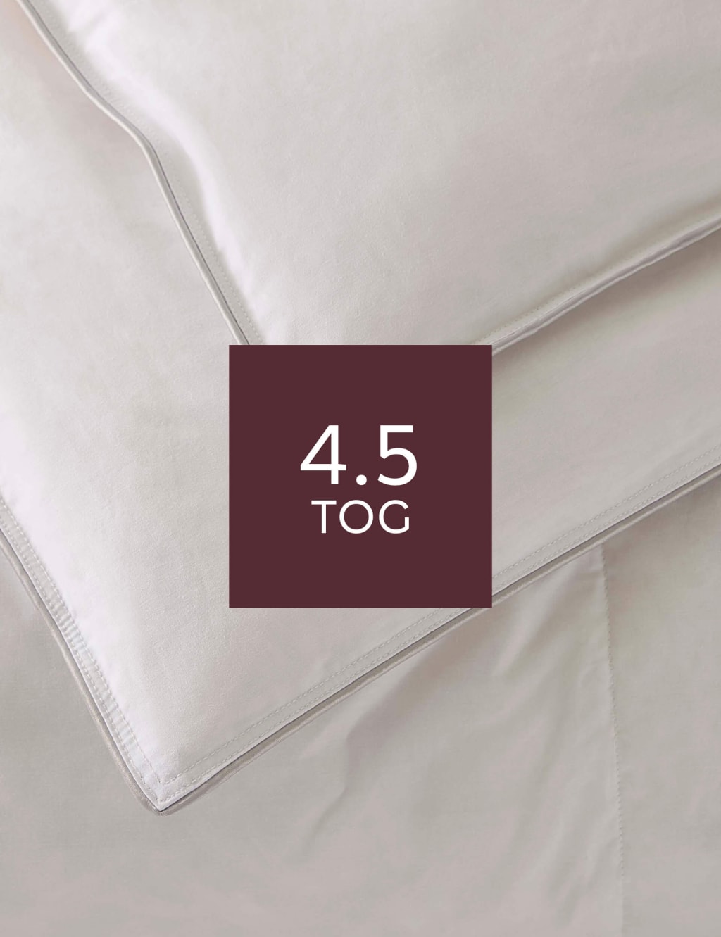 Deluxe Hungarian Goose Feather & Down 4.5 Tog Duvet 4 of 5