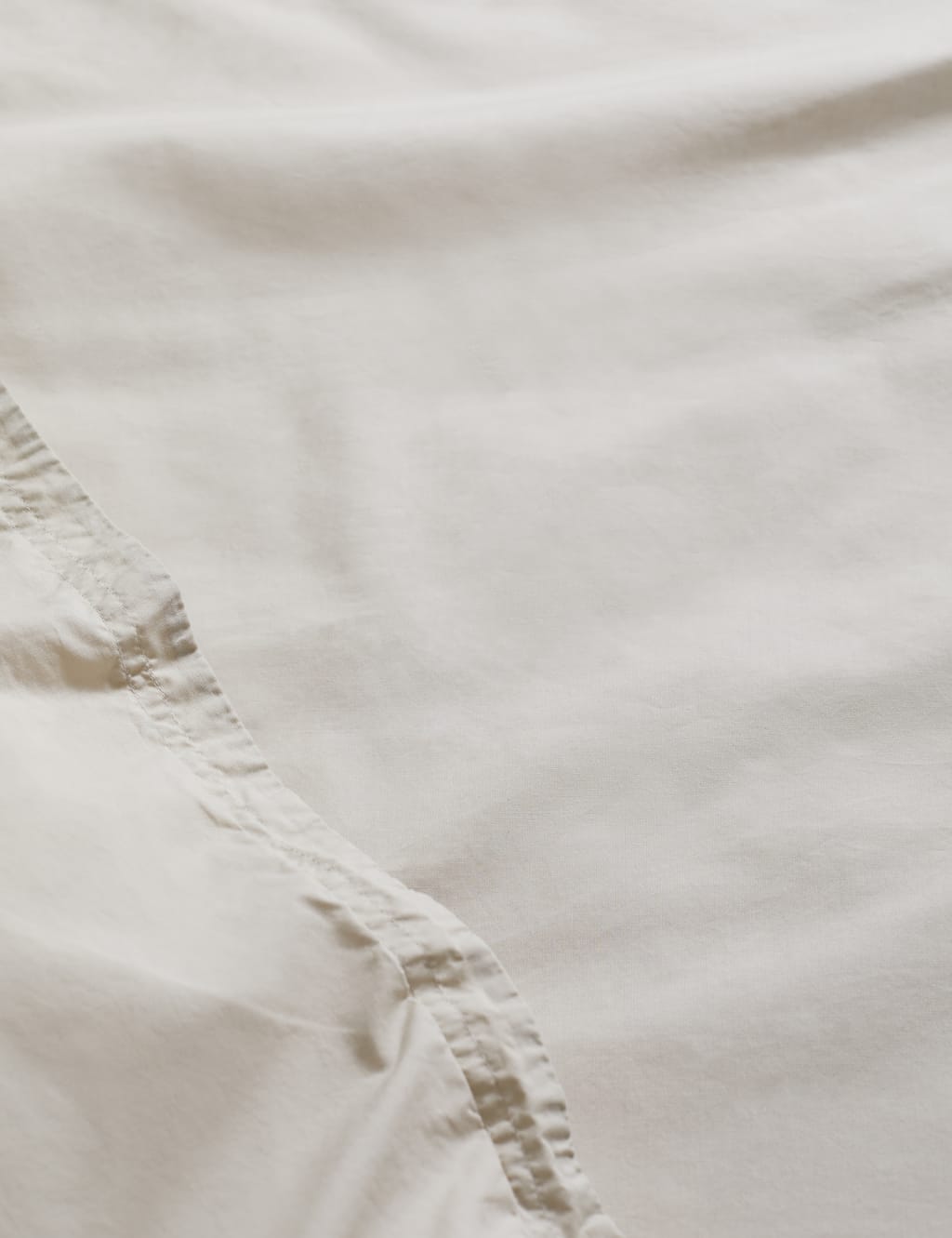 Washed Cotton Deep Fitted Sheet 3 of 3