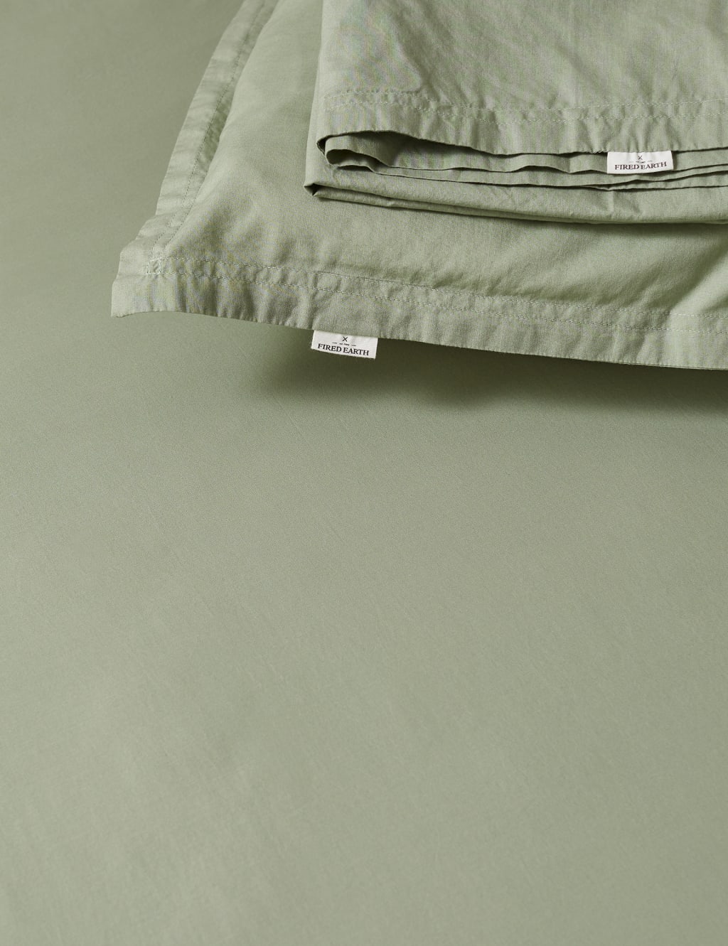 Washed Cotton Deep Fitted Sheet 2 of 3