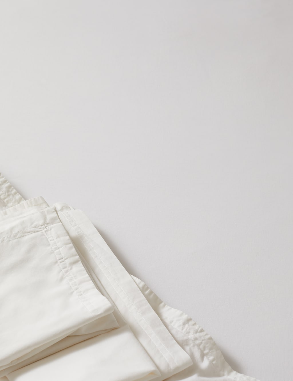Washed Cotton Deep Fitted Sheet 2 of 2