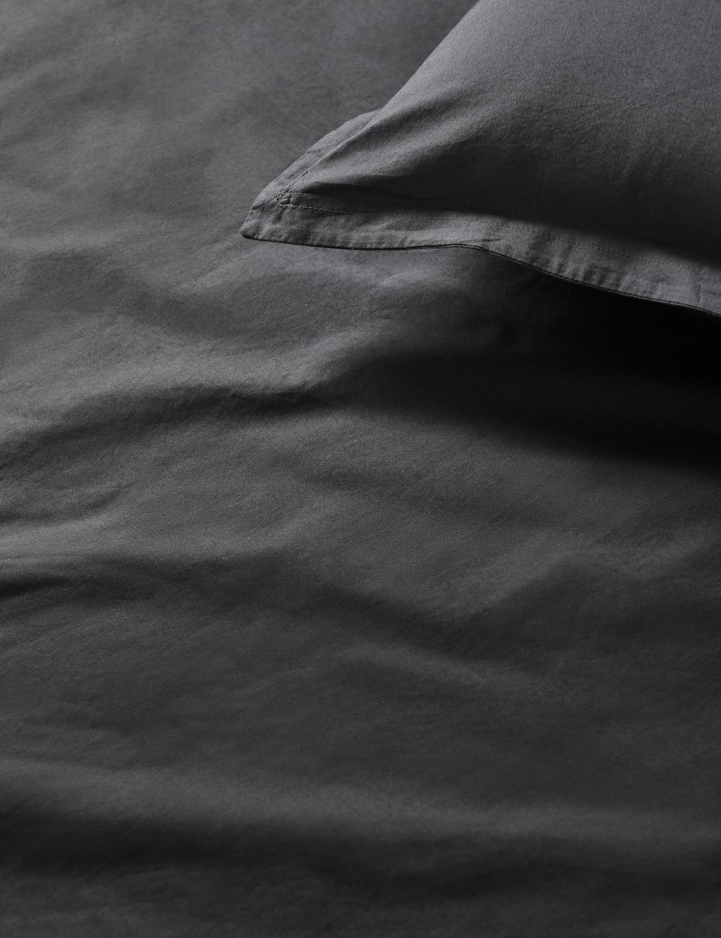 Washed Cotton Deep Fitted Sheet 3 of 3