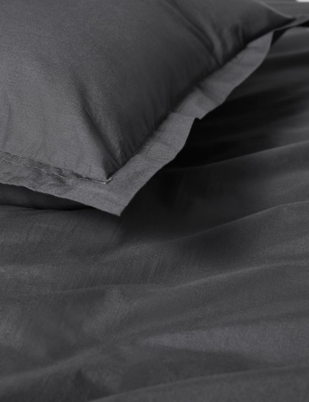 2pk Washed Cotton Oxford Pillowcases 4 of 4
