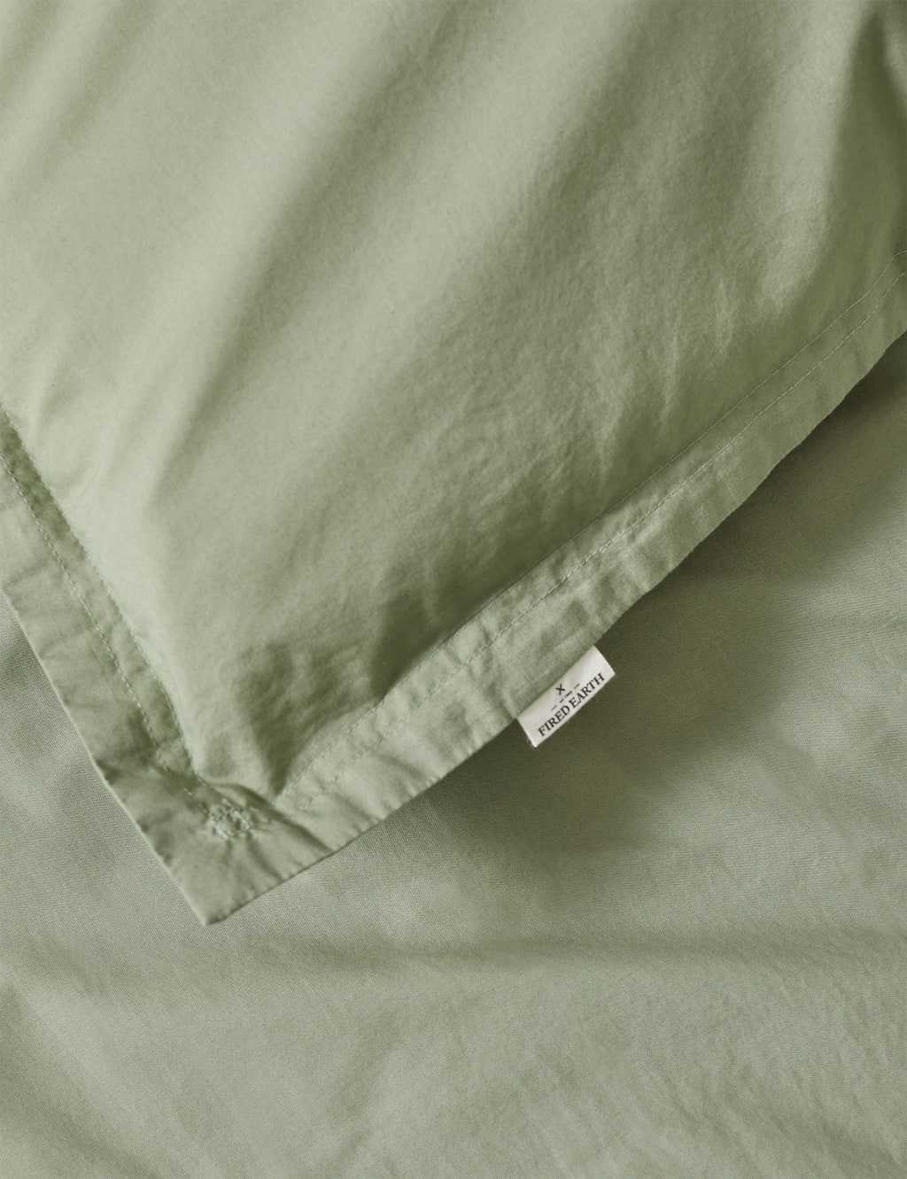 2pk Washed Cotton Square Pillowcases 2 of 2