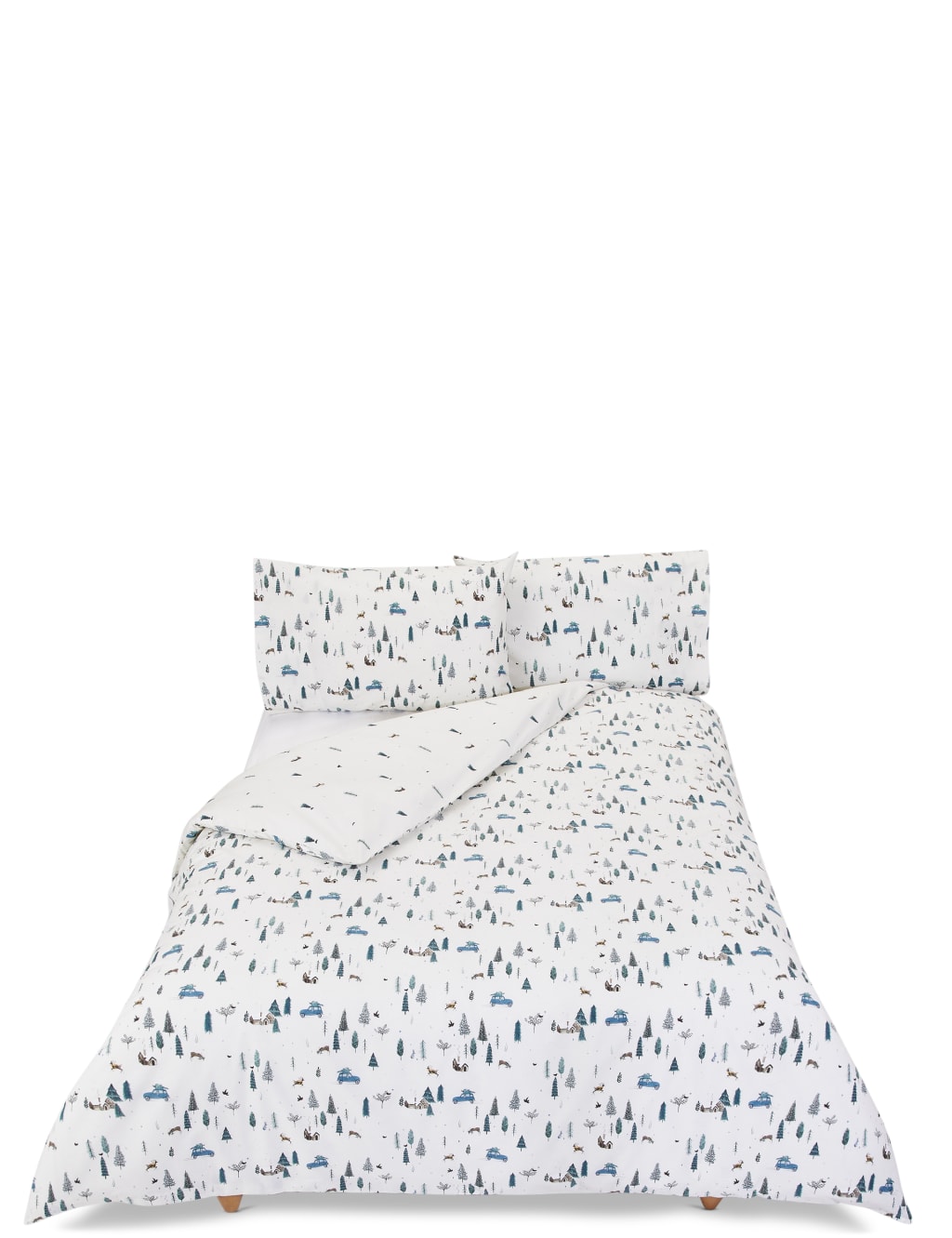 Alpine Lodge Printed Bedding Set 1 of 4