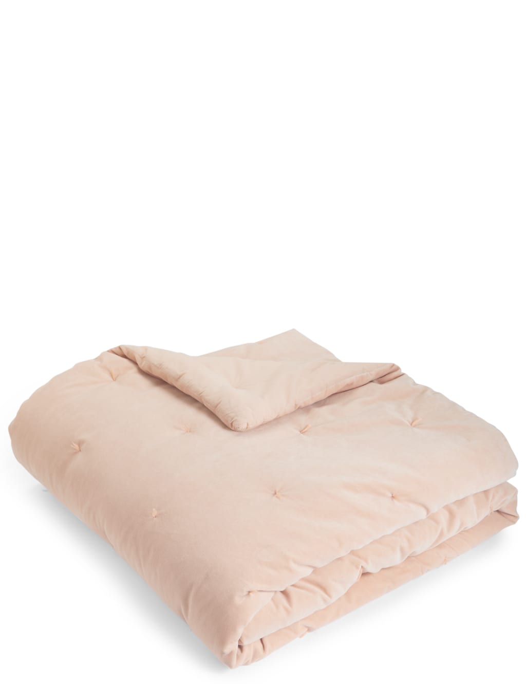 Velvet Tufted Small Bedspread 1 of 6