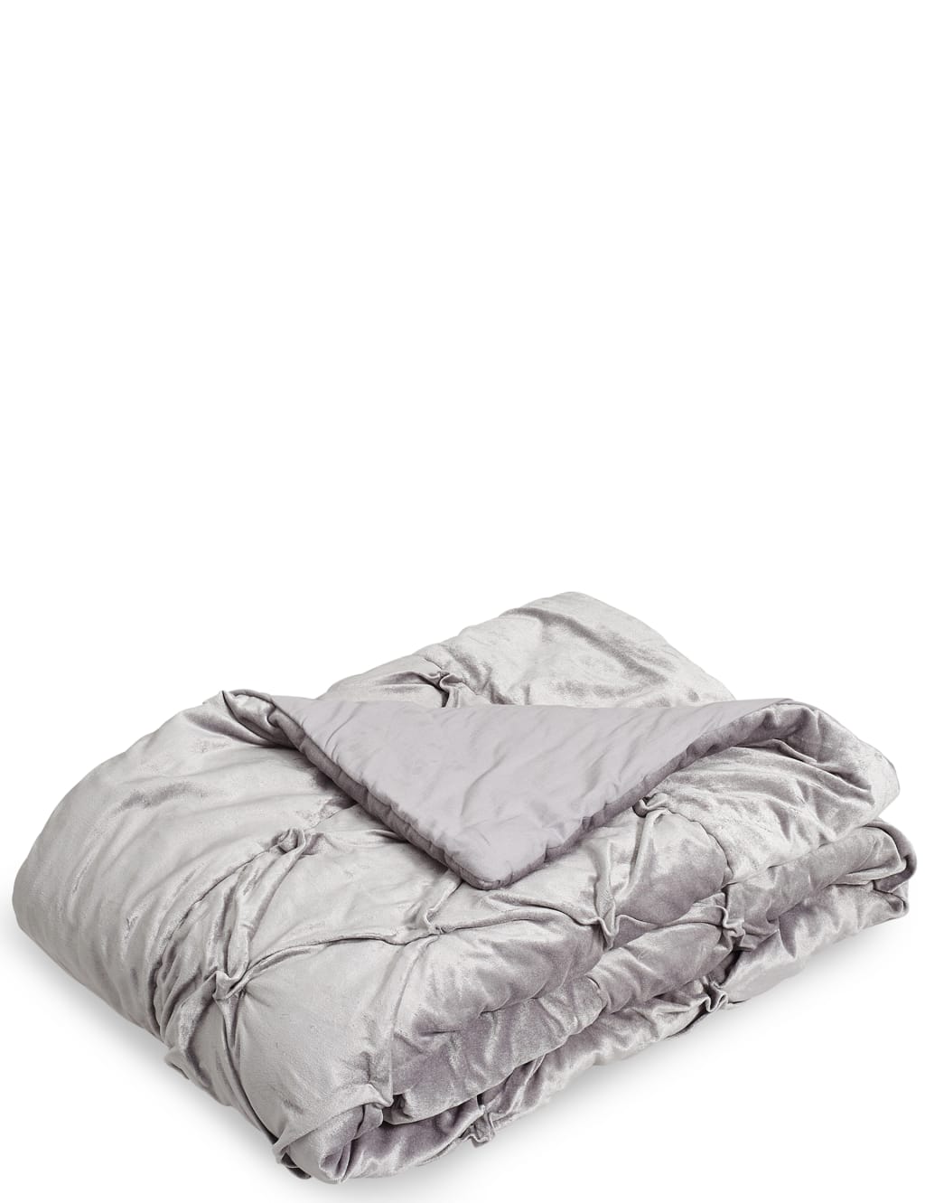Velvet Quilted Throw M S Collection M S