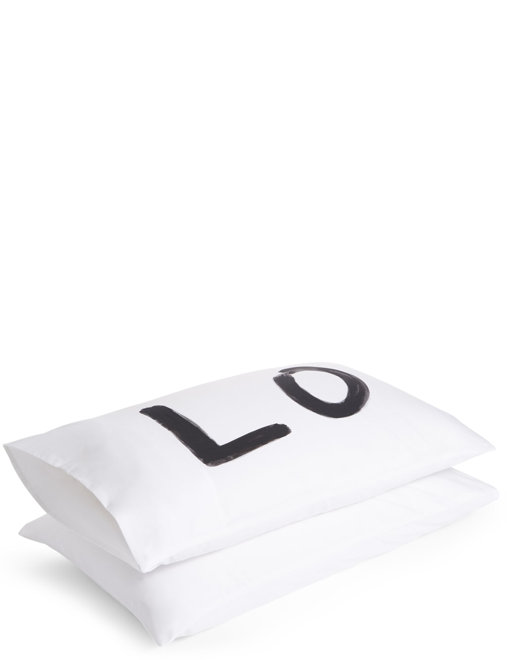 Set of 2 Love Slogan Pillowcases 3 of 6