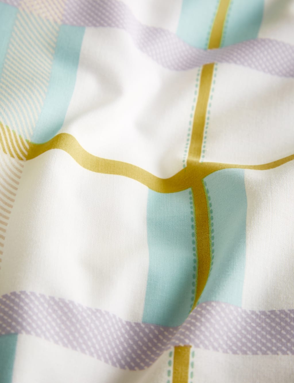 Cotton Rich Ladder Geometric Bedding Set 4 of 7