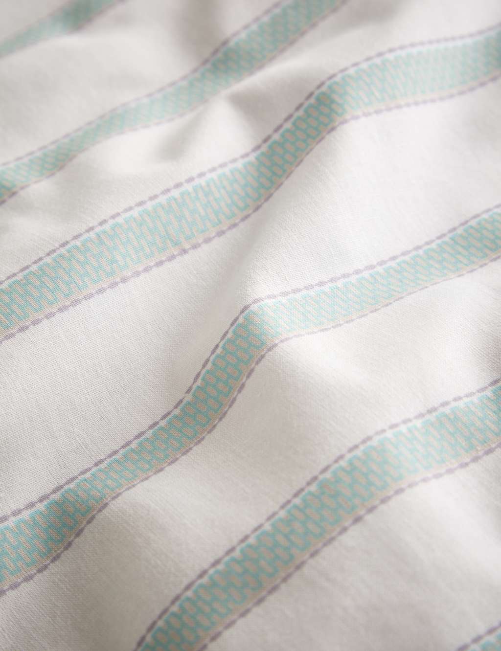 Cotton Rich Ladder Geometric Bedding Set 7 of 7