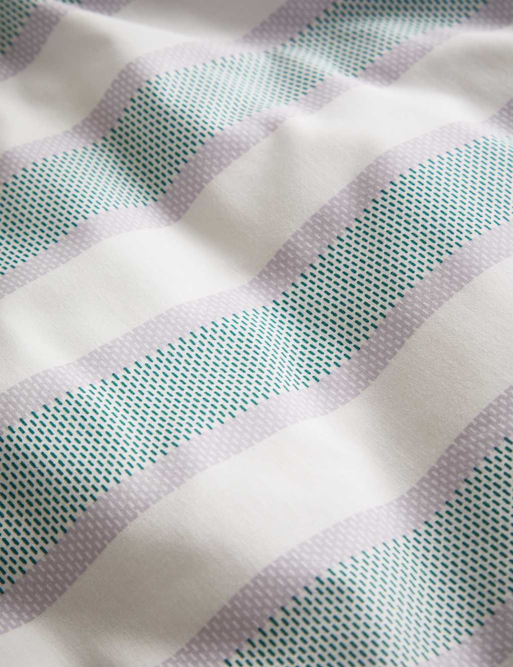 Cotton Rich Striped Bedding Set 6 of 6