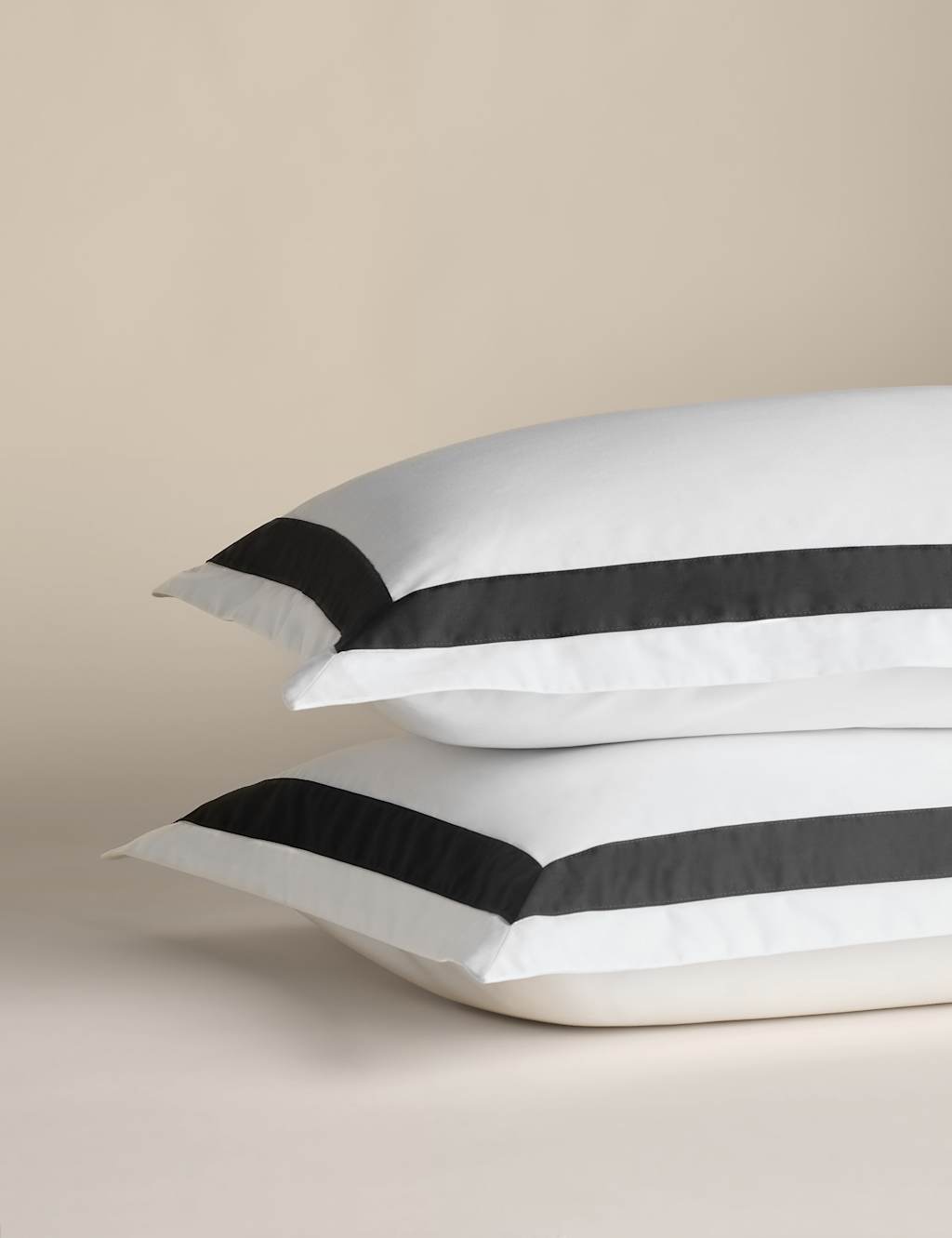 2 Pack Pure Cotton Double Border Pillowcases 2 of 4
