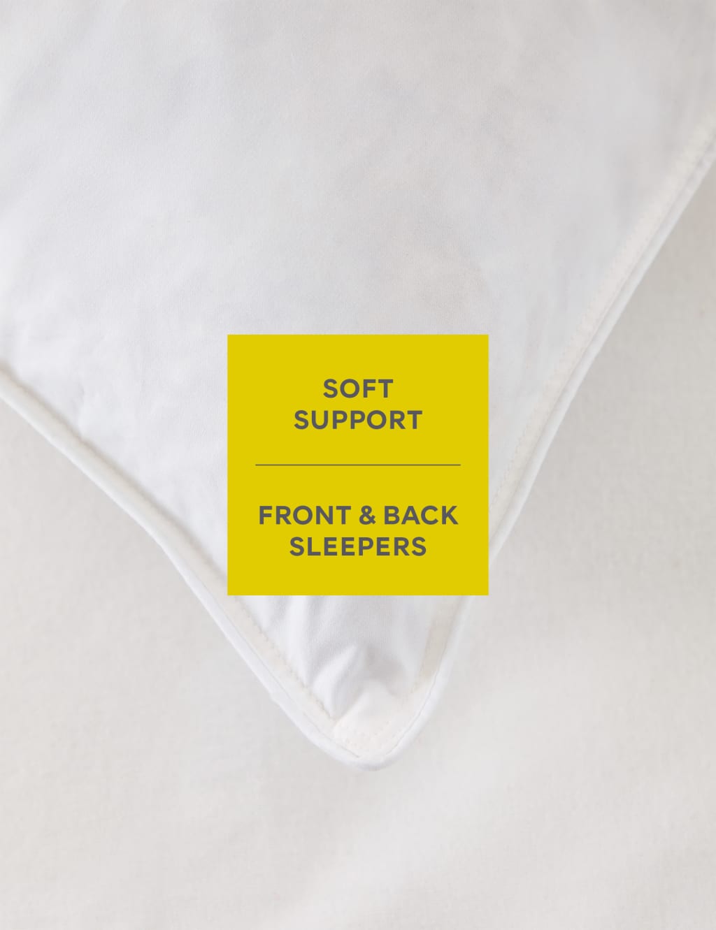 2pk Goose Feather & Down Soft Pillows 2 of 3