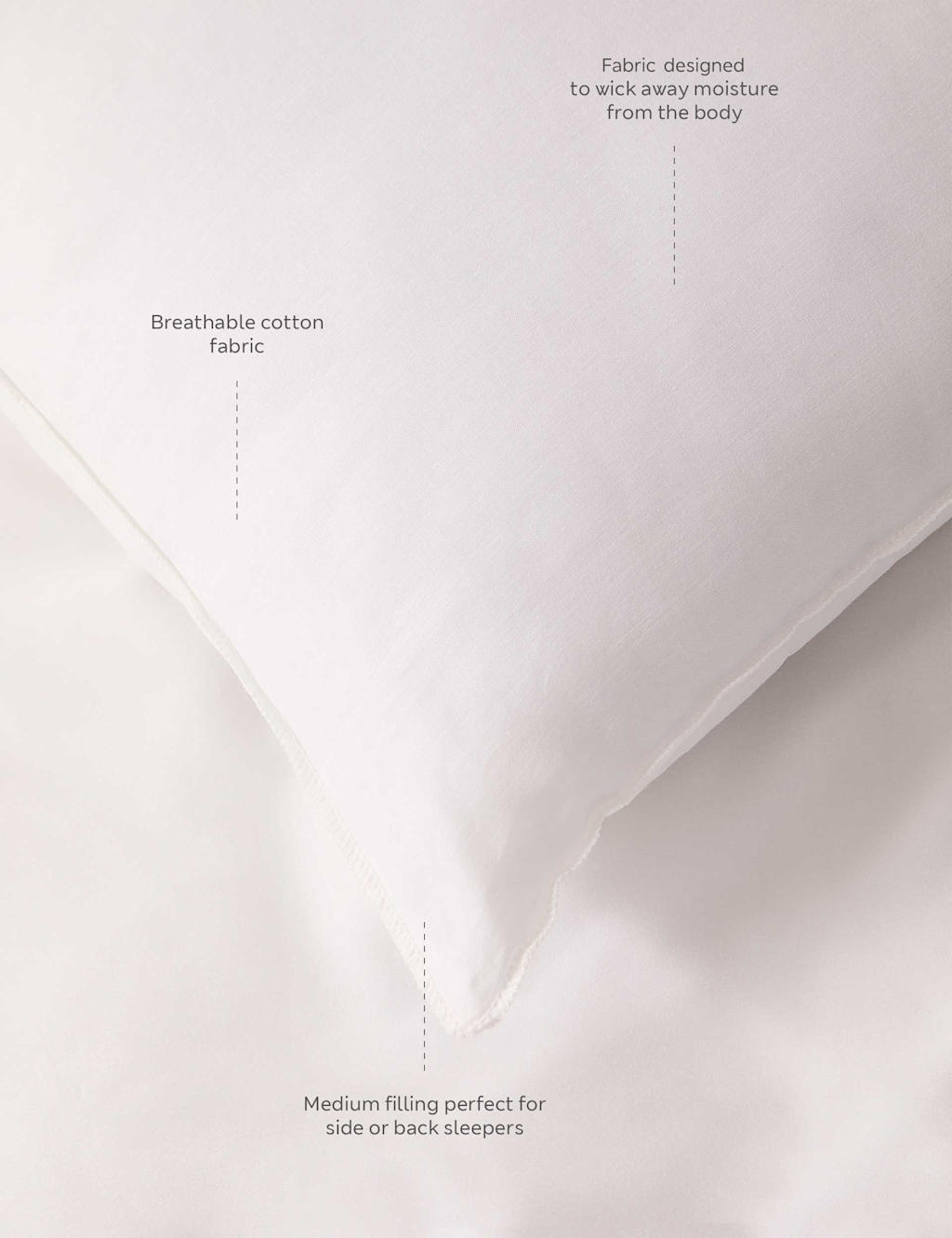 2pk Comfortably Cool Medium Pillows 4 of 4