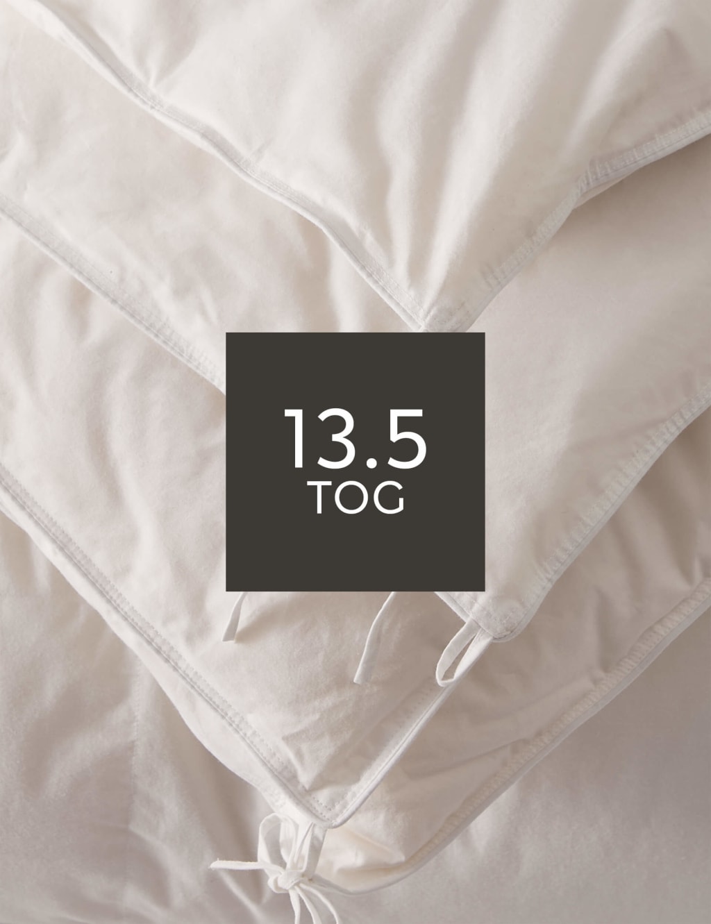 Luxury Duck Down 13.5 Tog All Seasons Duvet 2 of 3