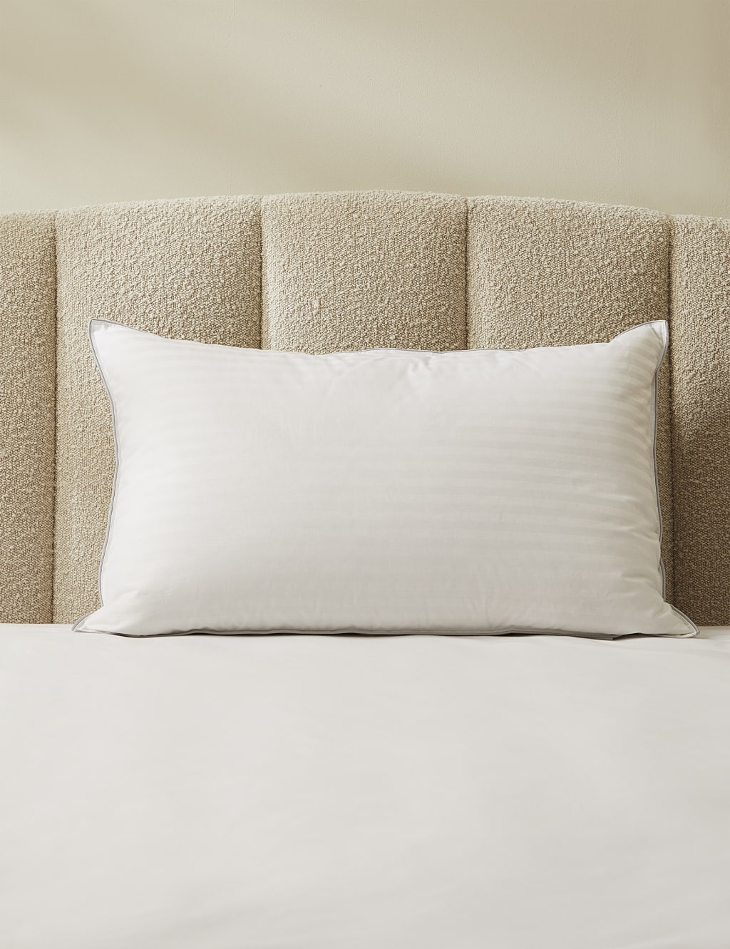 Luxury Hungarian Goose Down Medium Pillow M S Collection M S