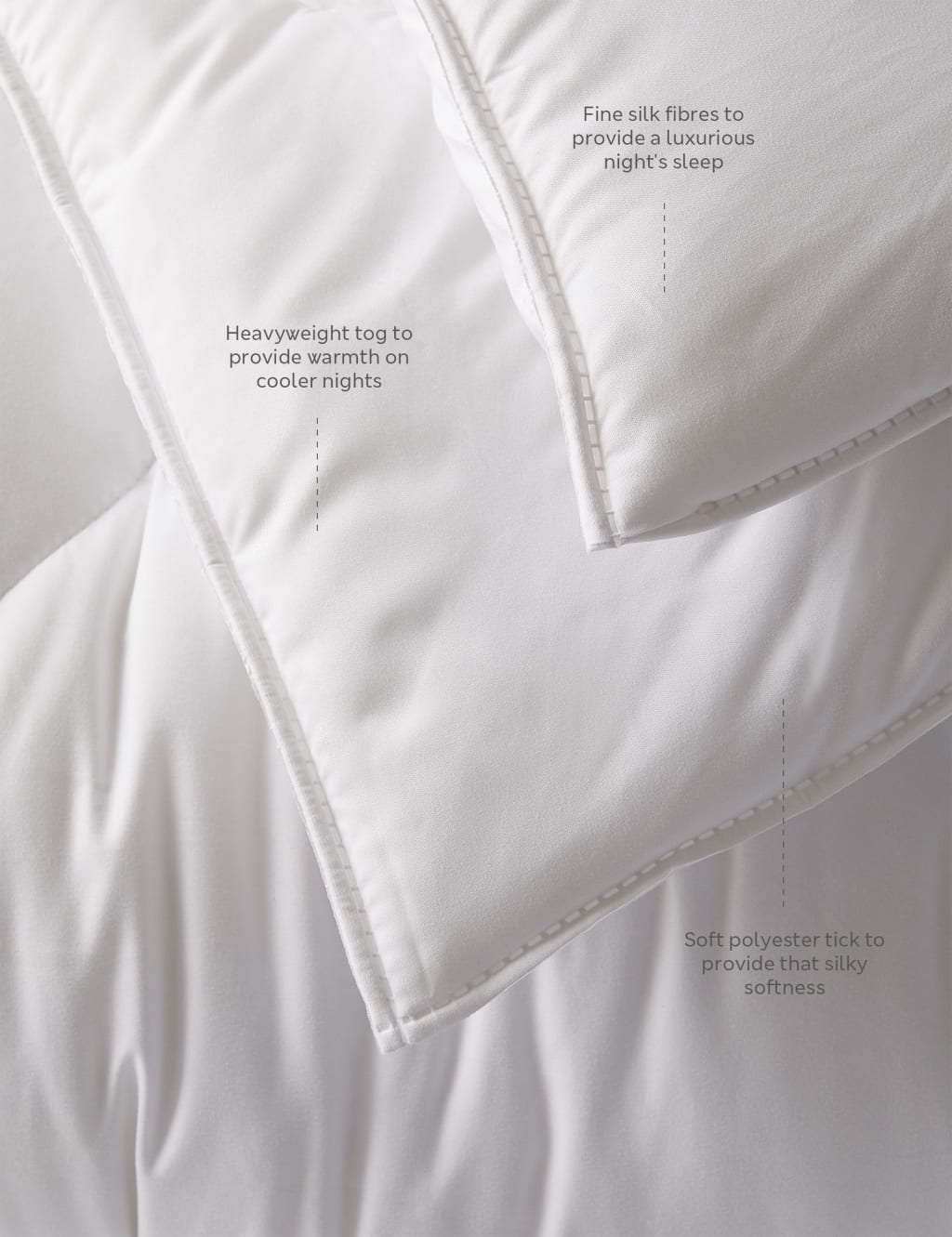 Touch of Silk 13.5 Tog Duvet 3 of 3