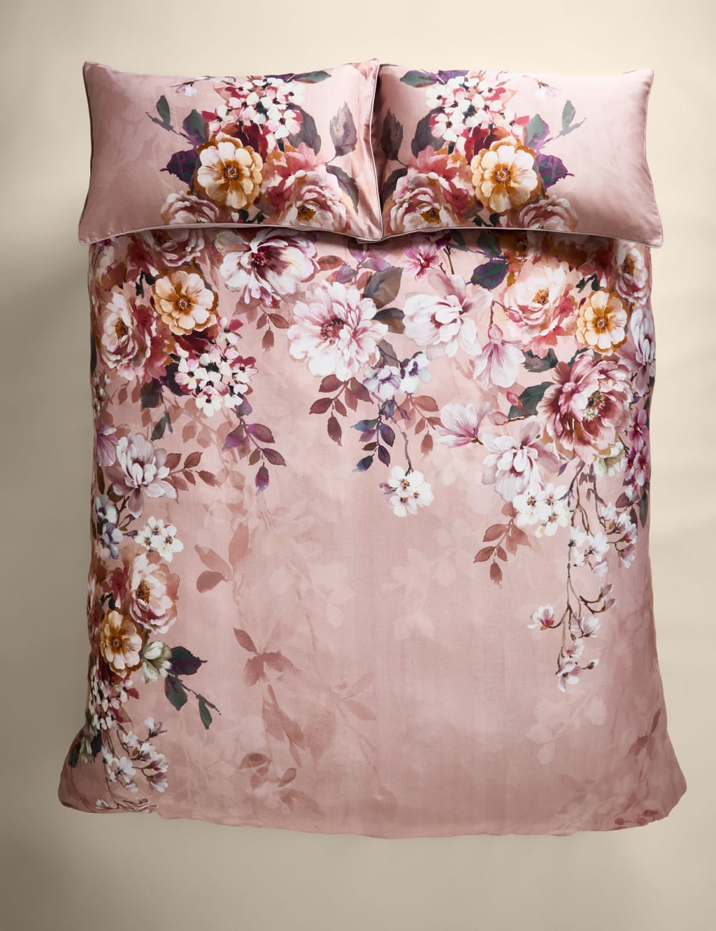 Pure Cotton Adelie Floral Bedding Set 4 of 7