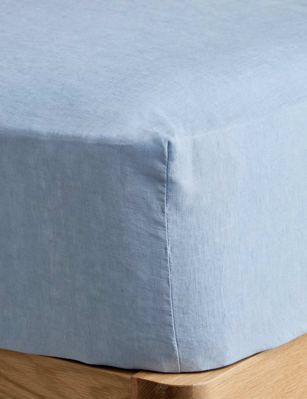 Pure Linen Extra Deep Fitted Sheet 2 of 3