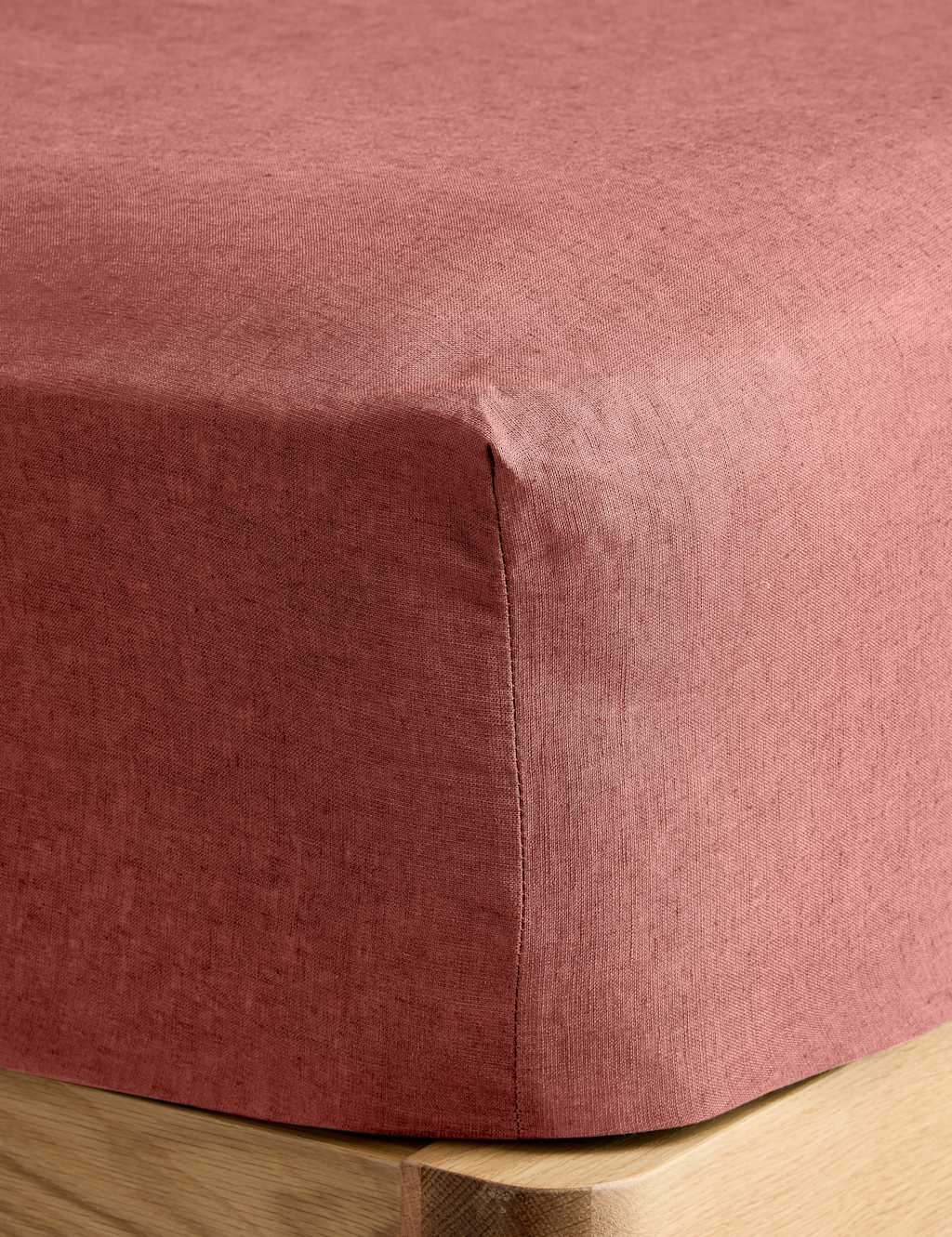Pure Linen Deep Fitted Sheet 2 of 3