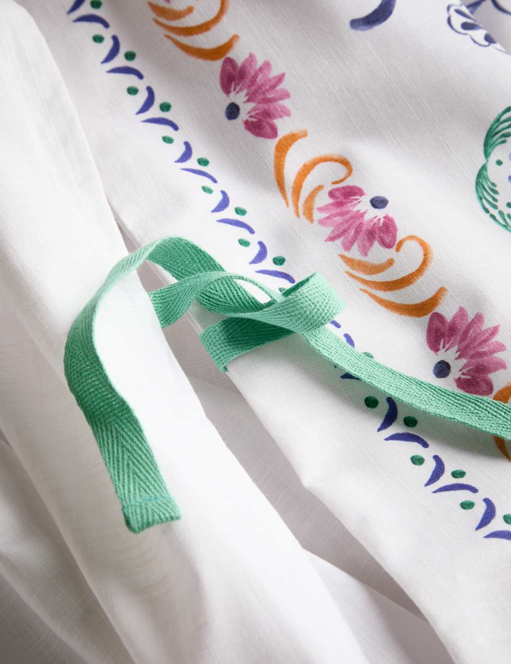 Pure Cotton Boho Paradise Tropical Bedding Set 6 of 7