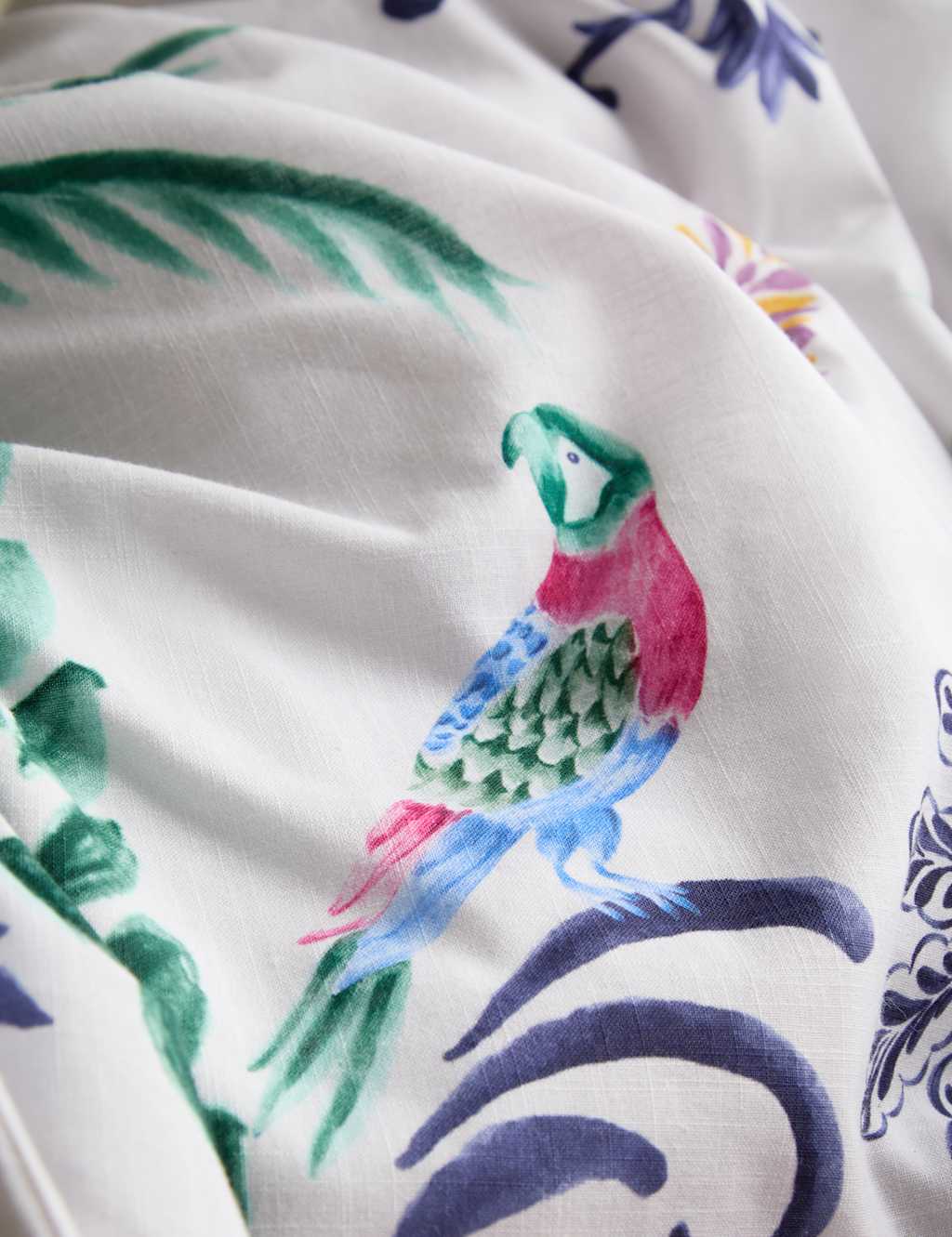 Pure Cotton Boho Paradise Tropical Bedding Set 7 of 7