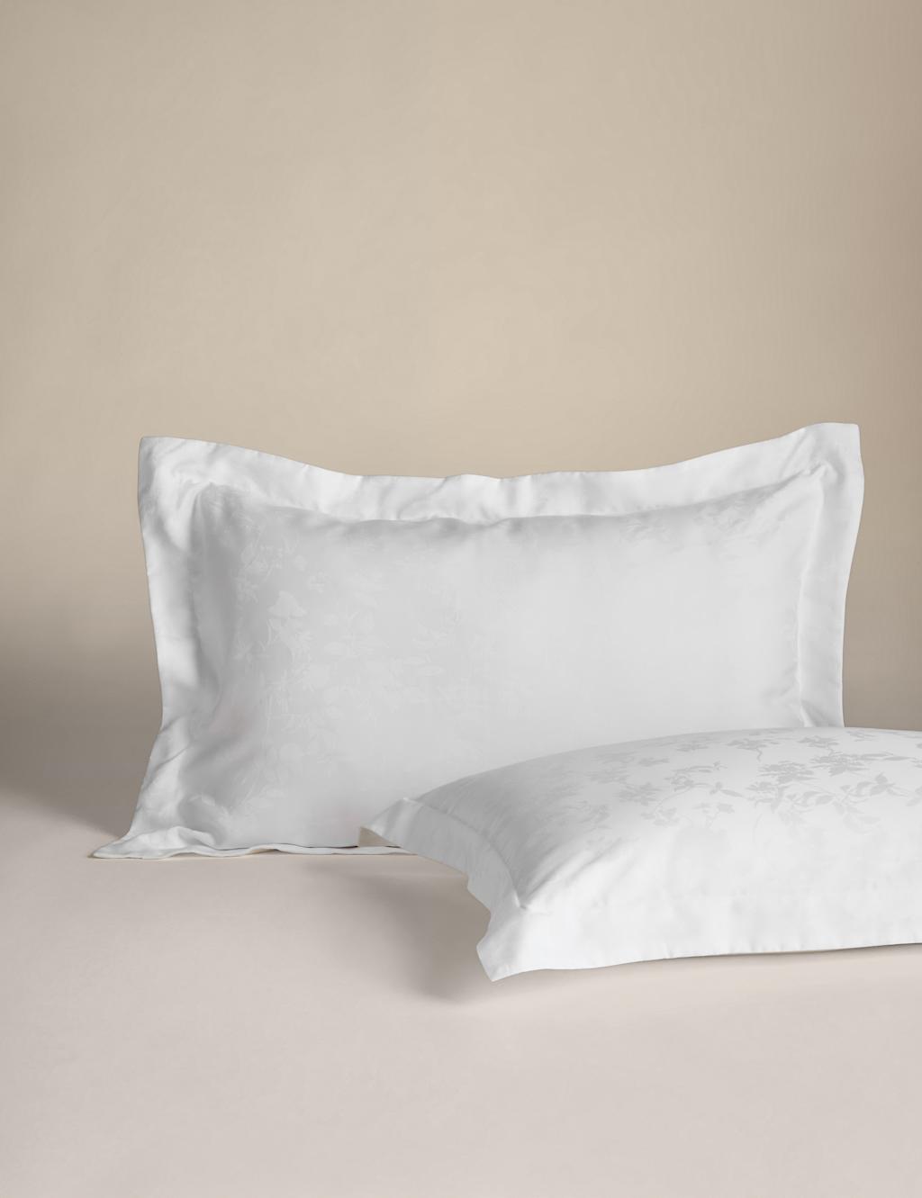 Pure Lyocell Floral Jacquard Bedding Set 3 of 5