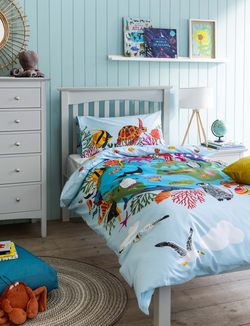 M&s cot bed duvet cover top