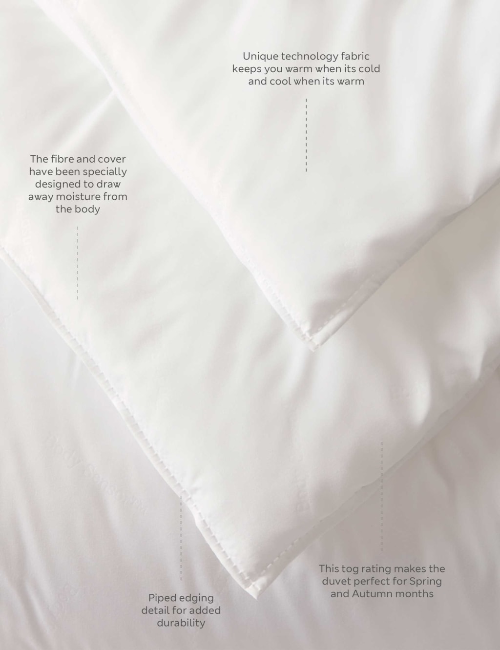 Body Temperature Control 7.5 Tog Duvet 3 of 3