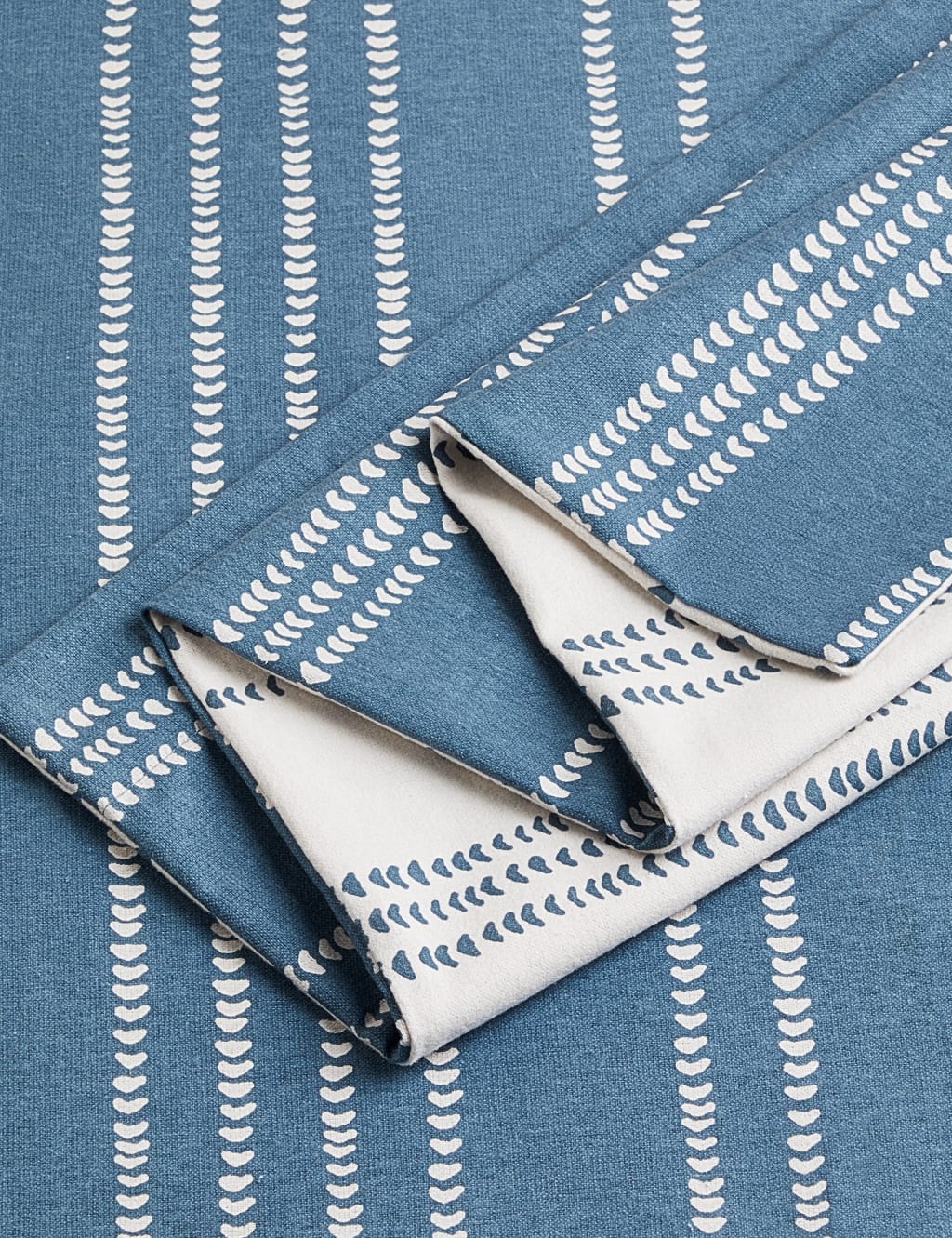 Pure Brushed Cotton Stripe Bedding Set 2 of 3