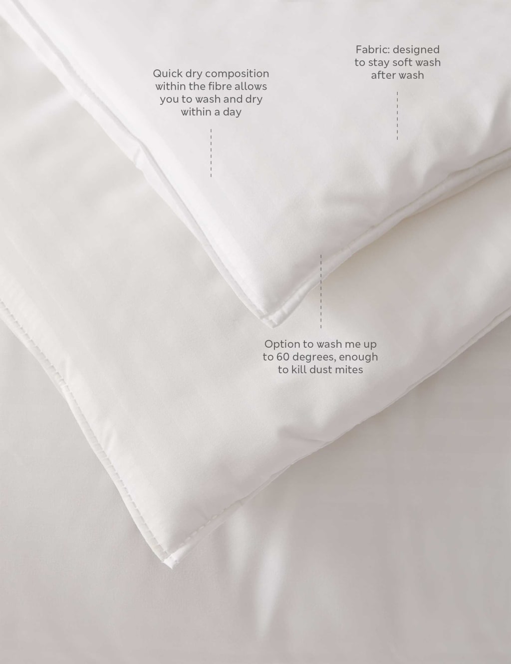 Supremely Washable 7.5 Tog Duvet 3 of 3