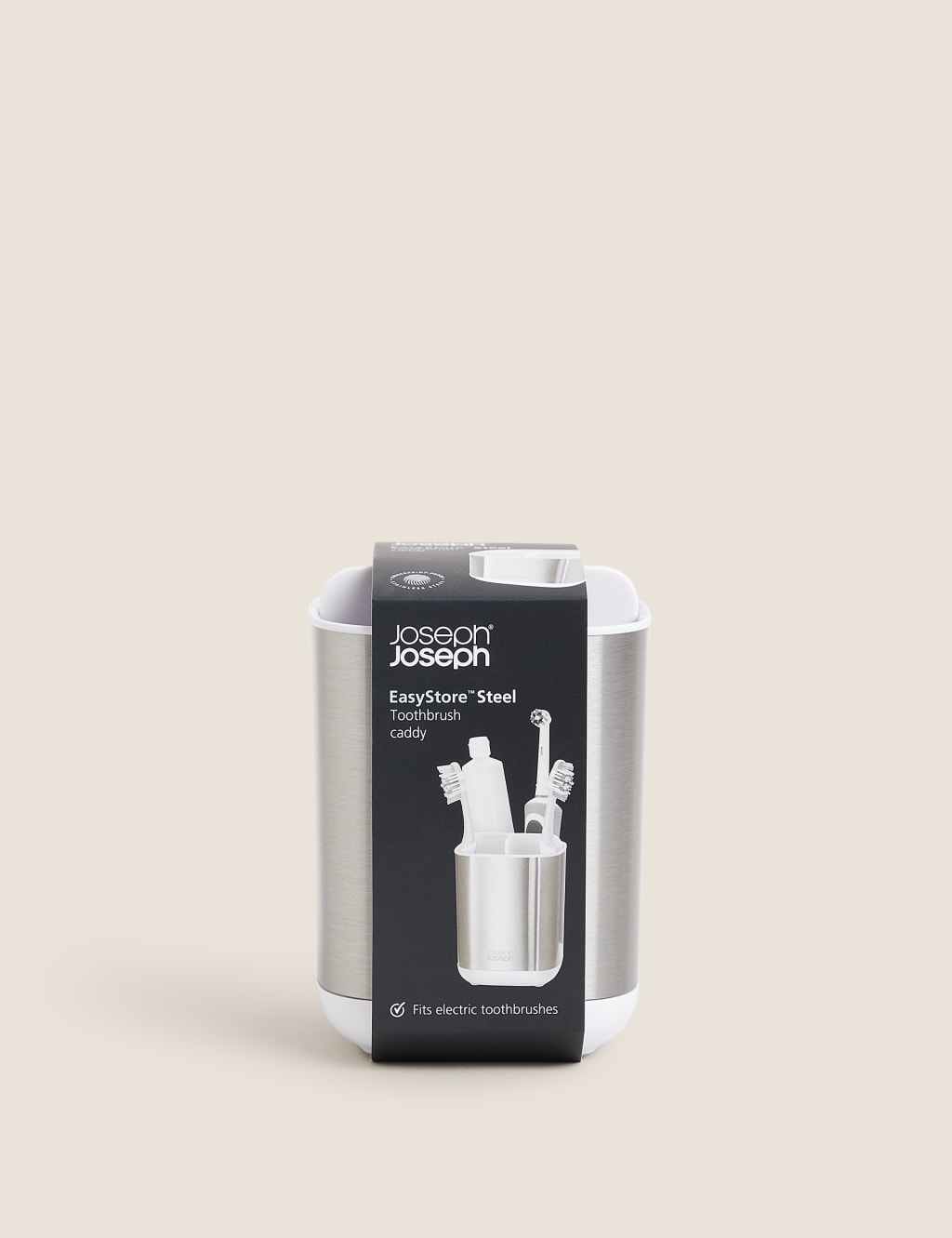 Steel Toothbrush Holder 3 of 3
