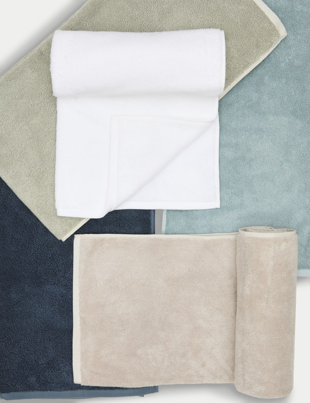 Pure Cotton Marl Towel 5 of 5