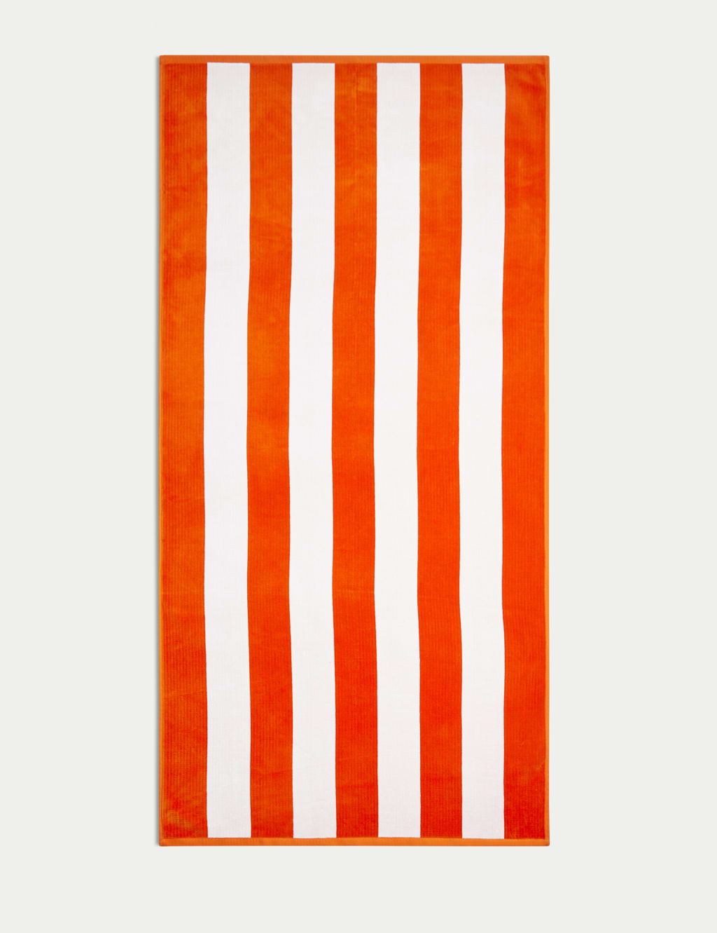 Pure Cotton Striped Sand Resistant Beach Towel M S Collection M S