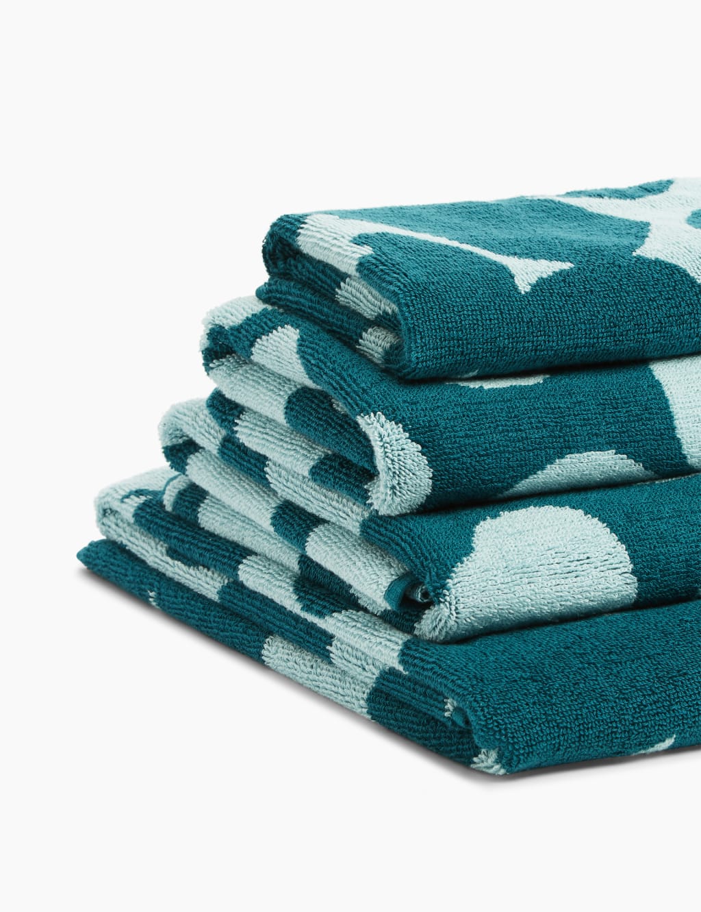 Pure Cotton Painted Spotty Towel 2 of 4