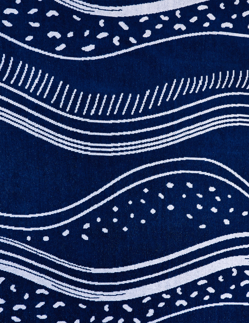 Super Size Coastal Wave Beach Towel 2 of 2
