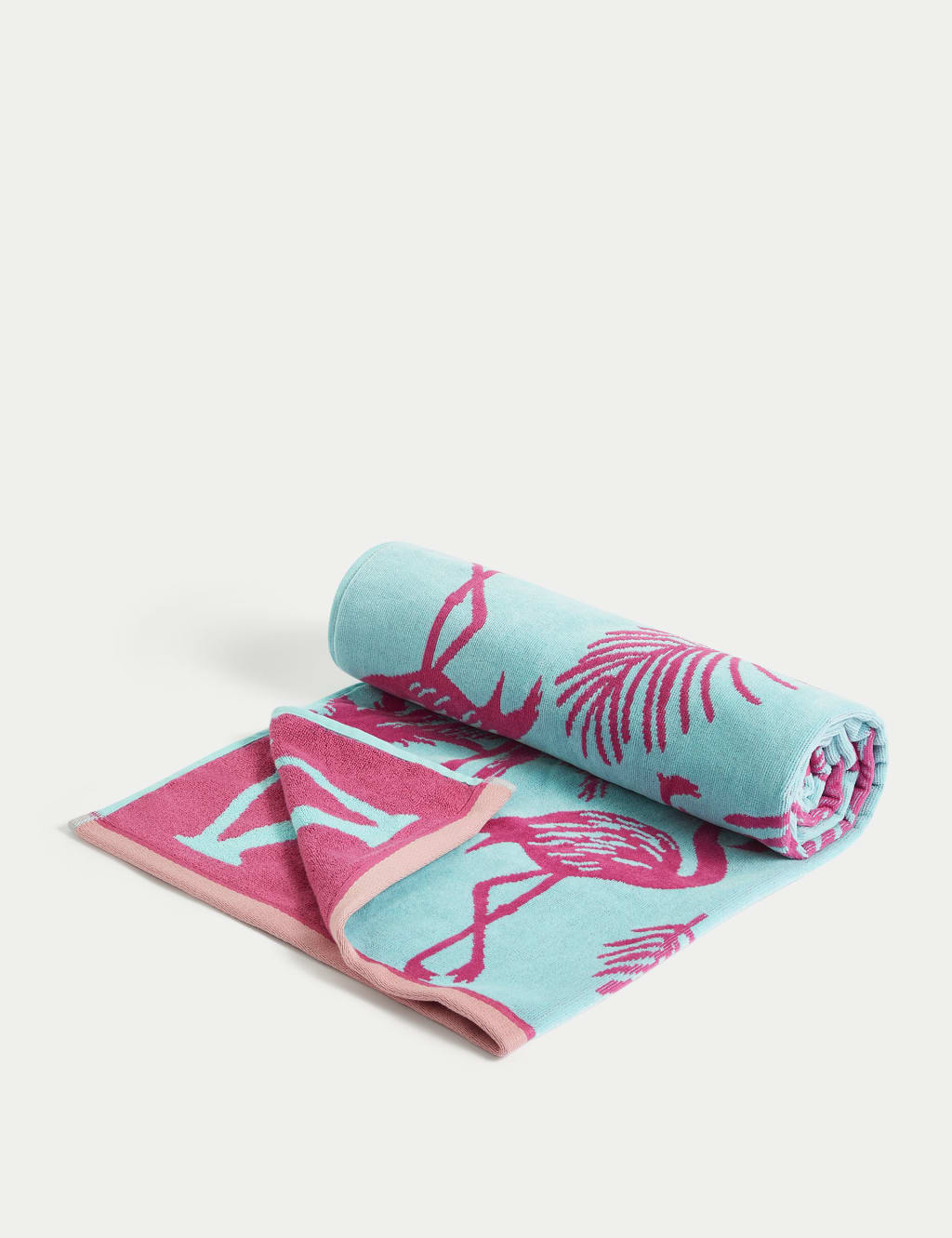 Flamingo towel set hotsell