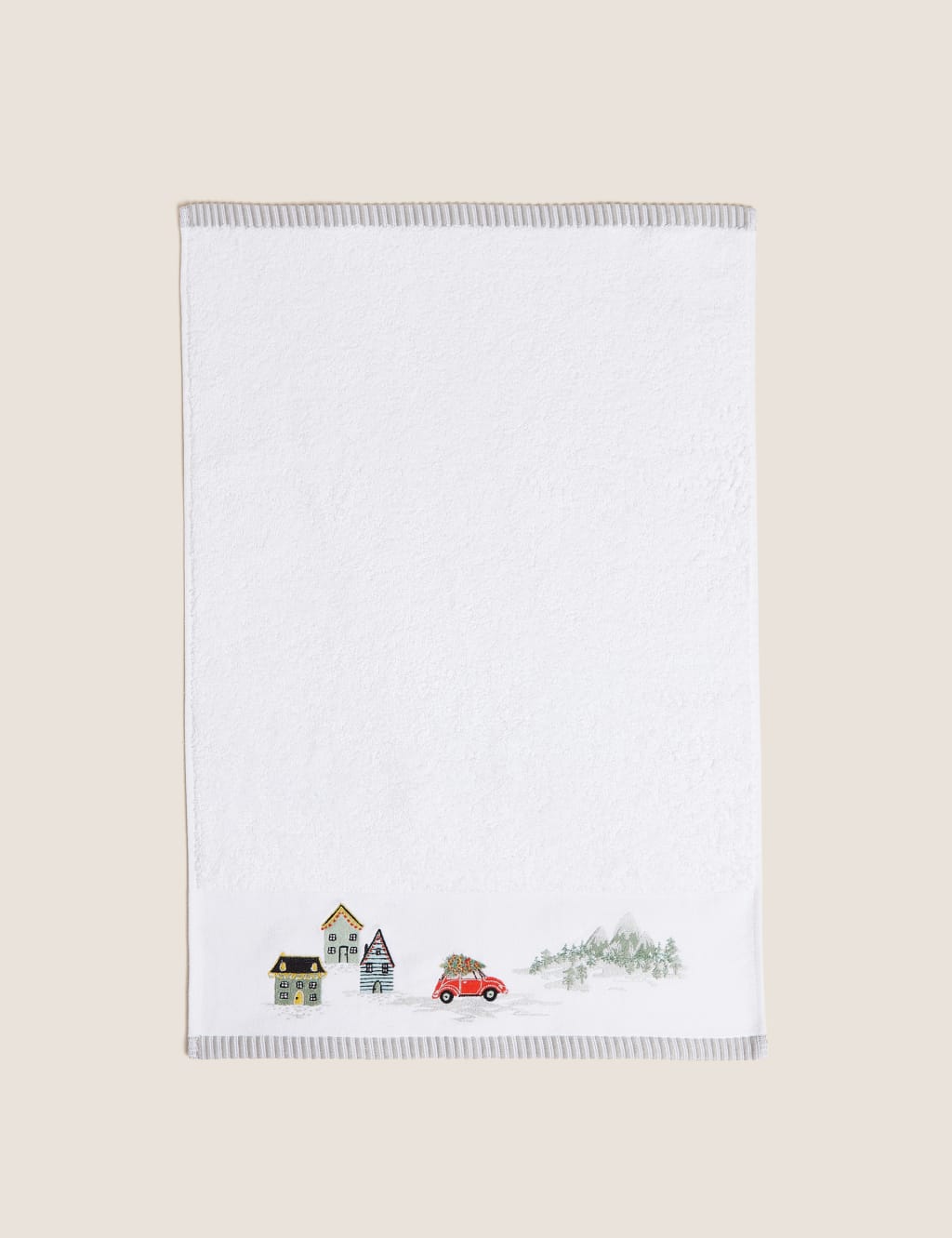 Set of 2 Pure Cotton North Pole Towels 8 of 8