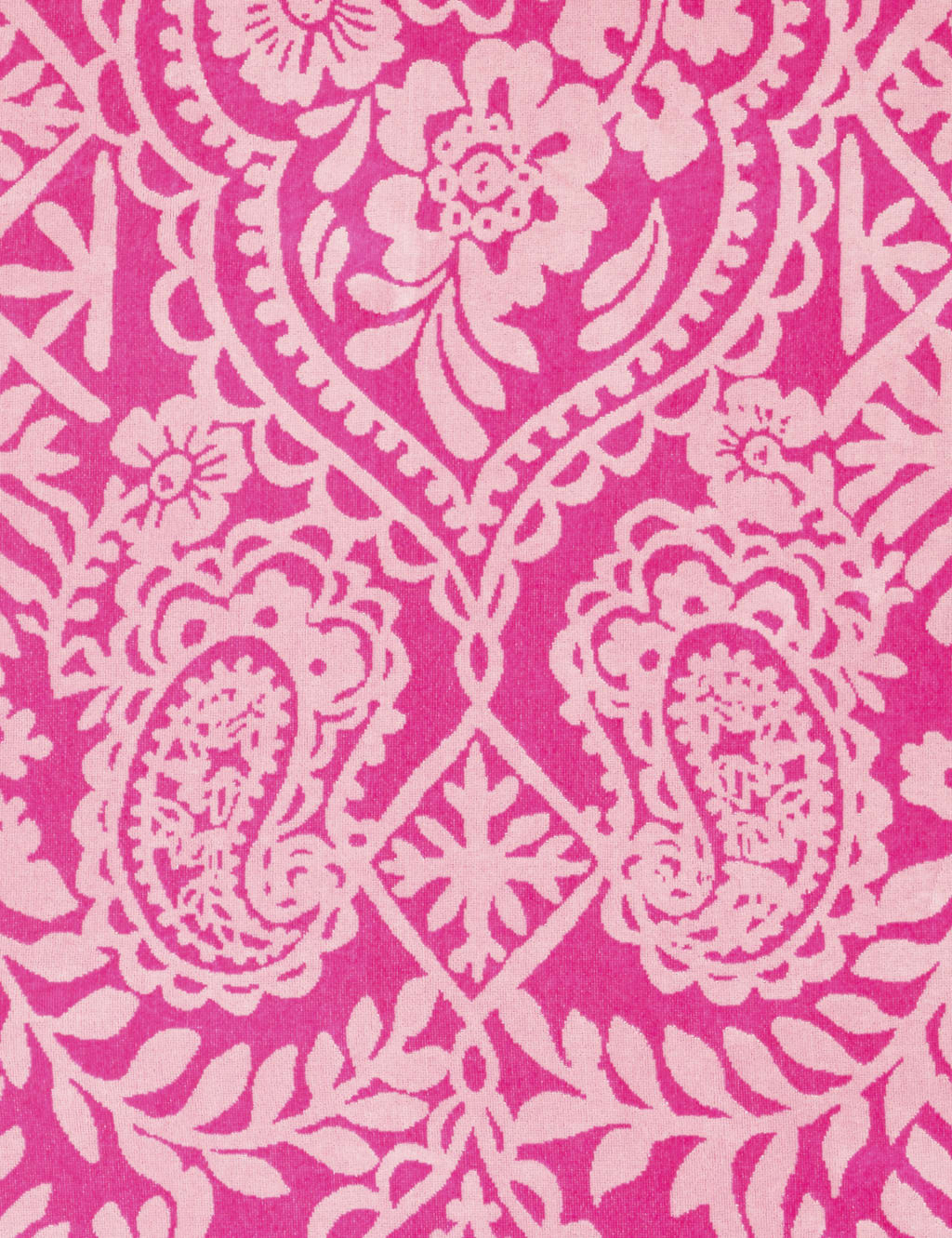 Pure Cotton Paisley Fringed Beach Towel 3 of 3