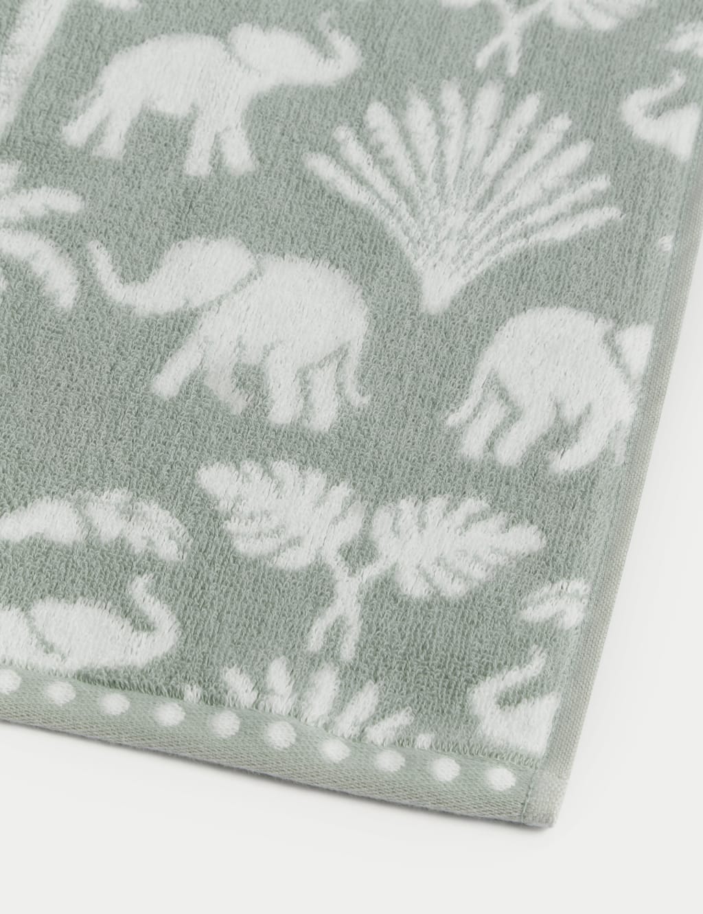 Pure Cotton Elephant Palm Towel 2 of 5